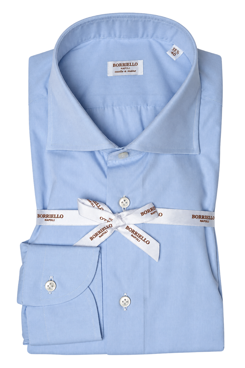 Koszula Borriello Azure Poplin